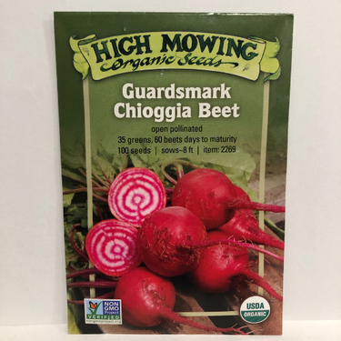 Guardsmark Chioggia Beet, Modern Twist on an 1865 heirloom, Organic